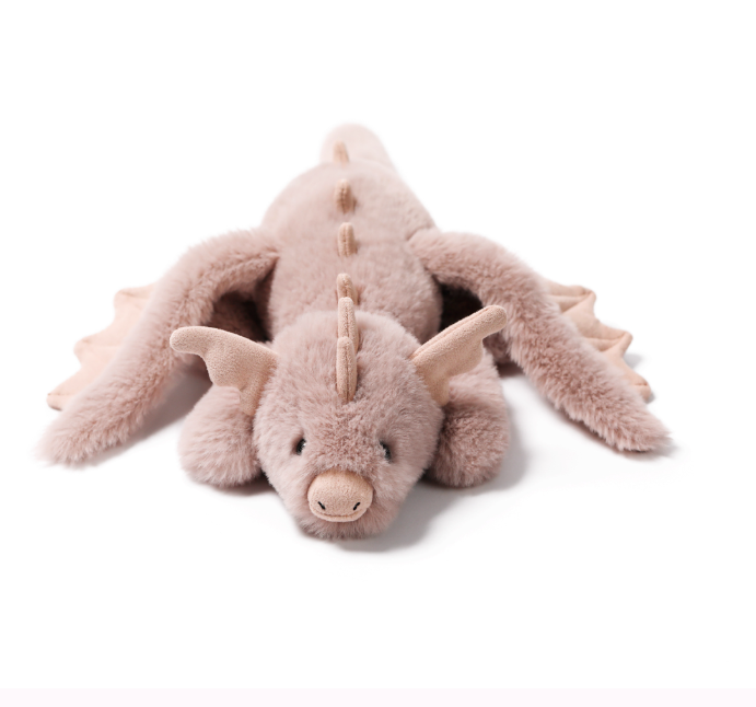 Dragón Lila Naydra – Peluche térmico con bolsa aromática