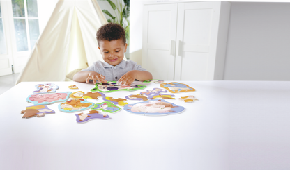 Set de 10 Puzzles - Animales de la Granja