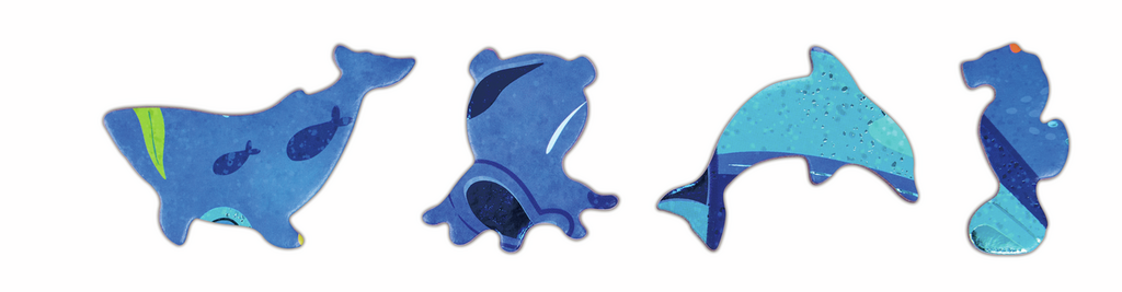 Puzzle de suelo Brillante - Ballena