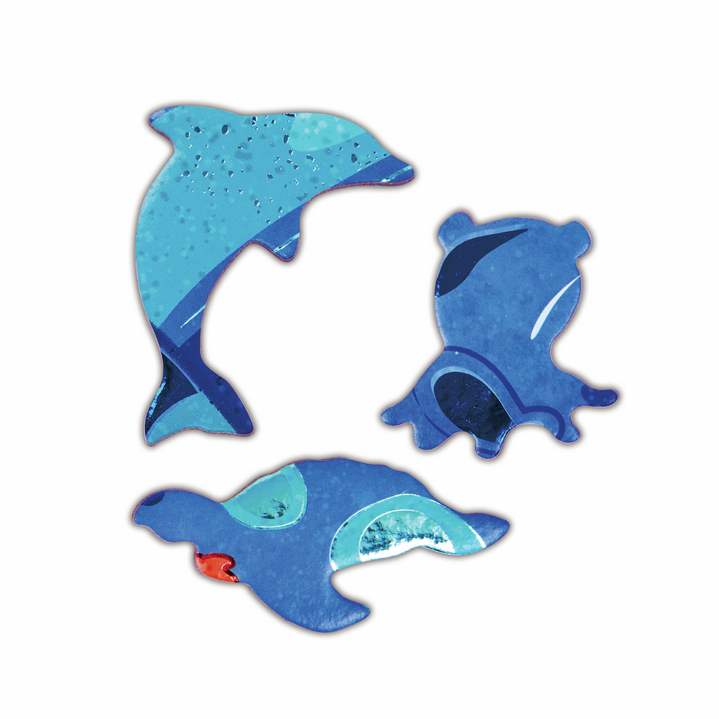 Puzzle de suelo Brillante - Ballena