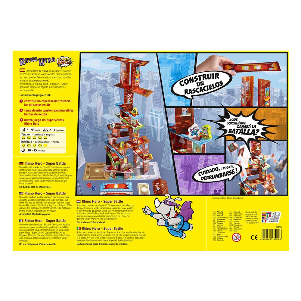 Rhino Hero- Súper Batalla