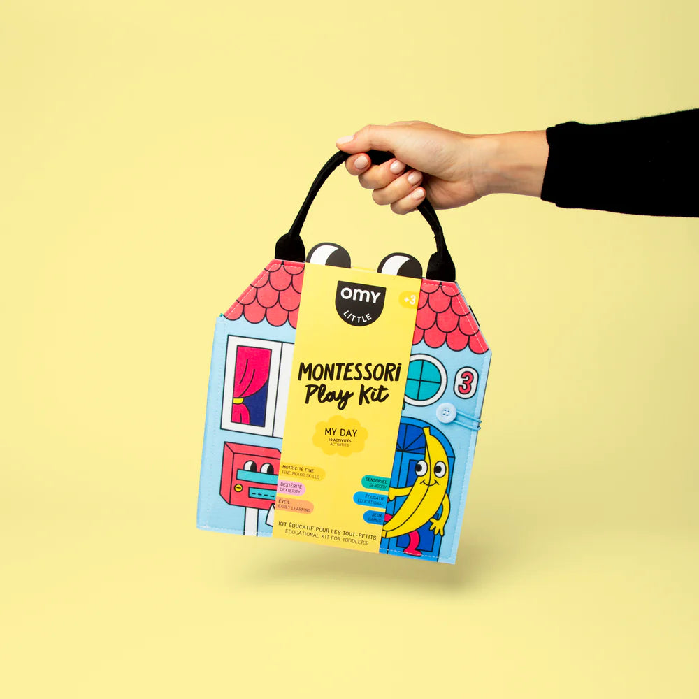 Kit de juego Montessori - Mi día