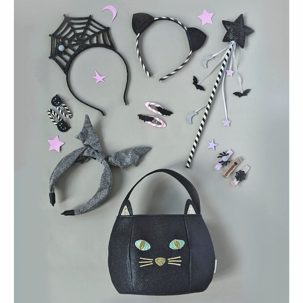 Horquillas - Gato halloween