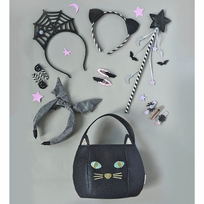 Horquillas - Gato halloween