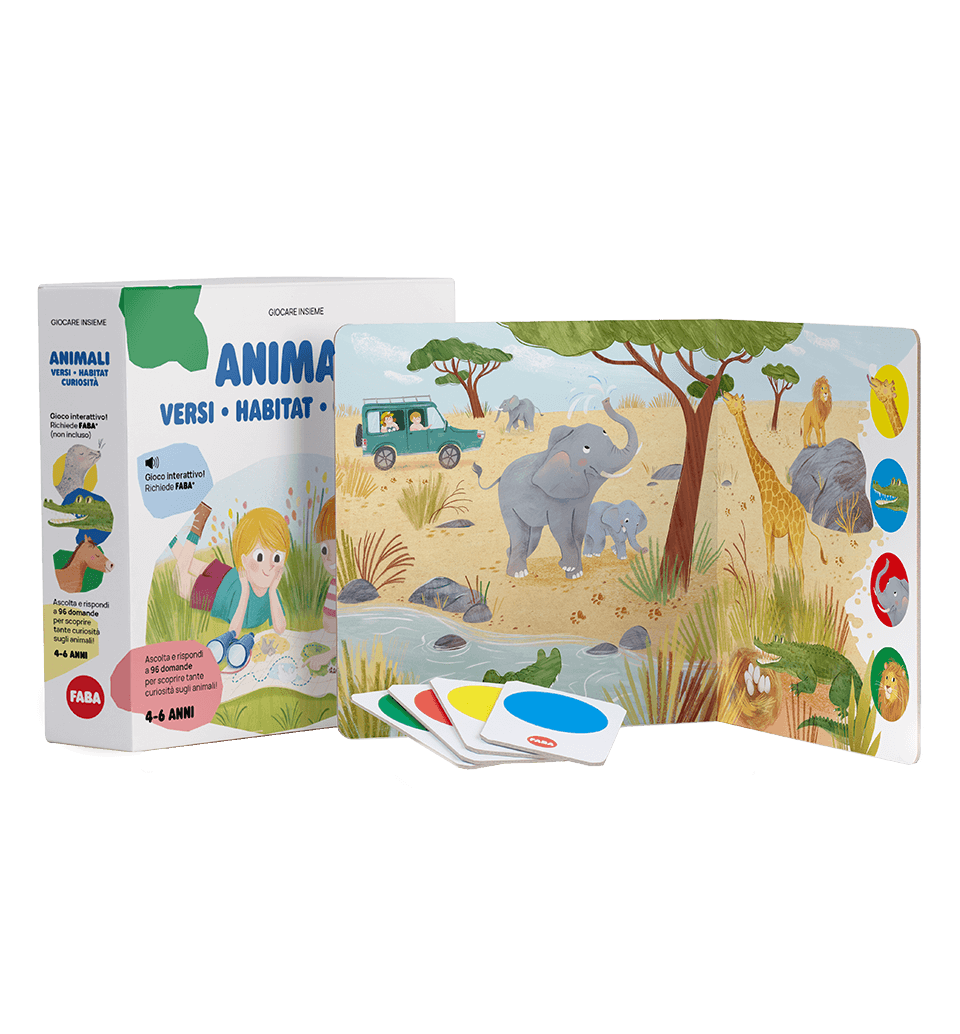 Faba - Juego - Animales: sonidos, hábitats, curiosidades