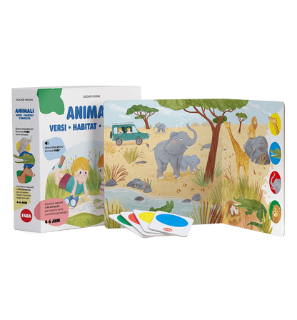 Faba - Juego - Animales: sonidos, hábitats, curiosidades
