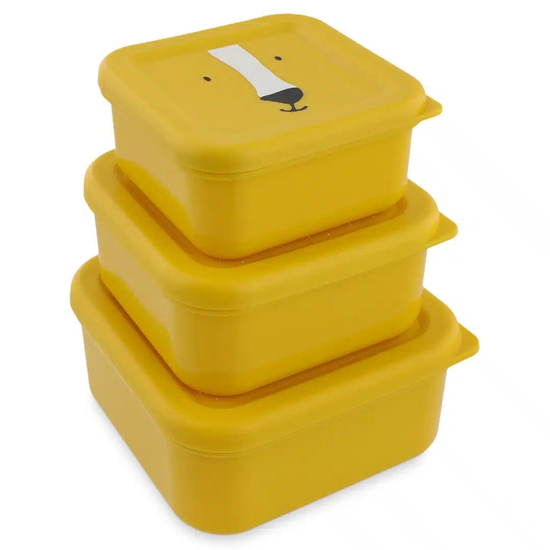 Caja merienda - León (set de 3)