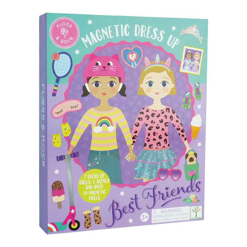 Muñecas magnéticas para vestir - Mejores amigas