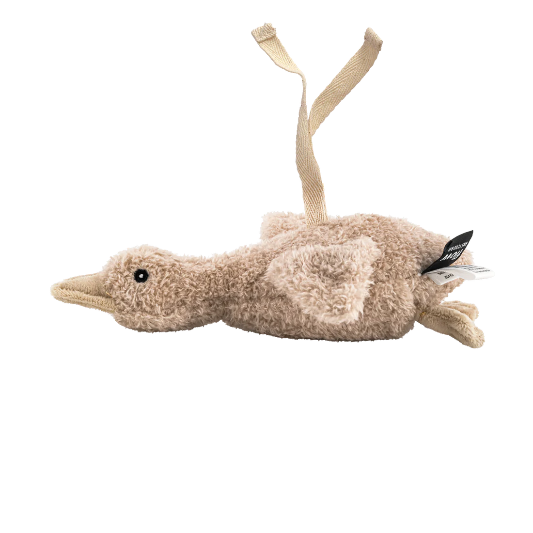 Mini Peluche Colgador (con sonido) - Pato Marrón