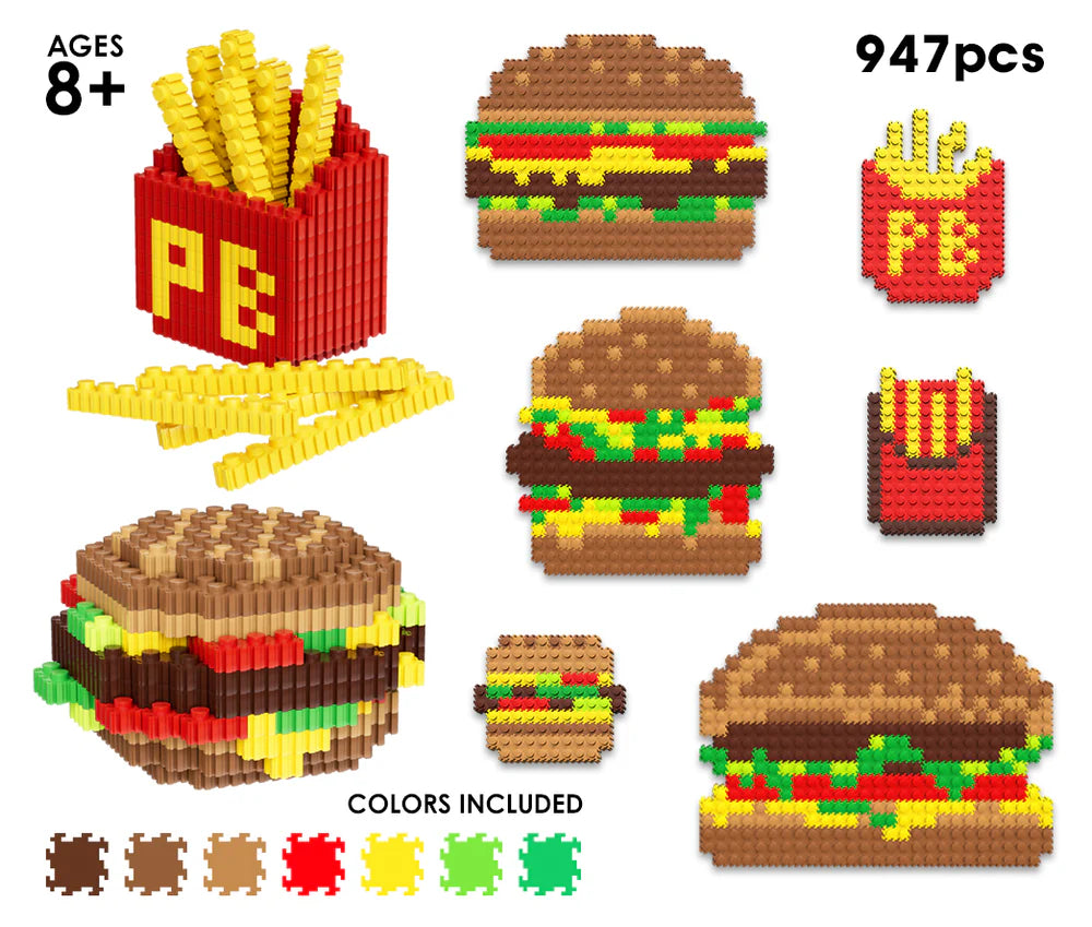 Pix Brix - Sets de comida (3 modelos)