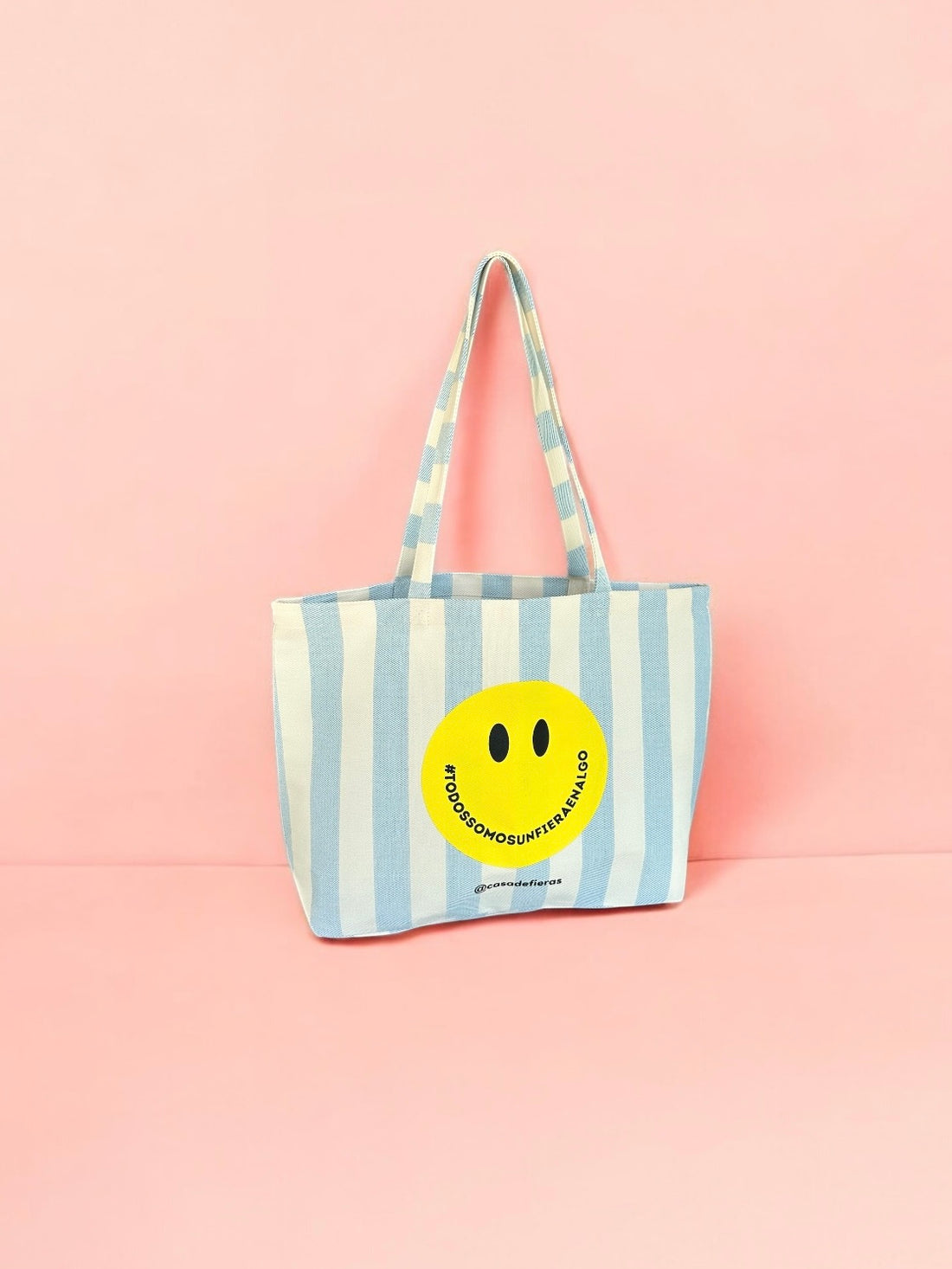 Tote rayas - Smile 