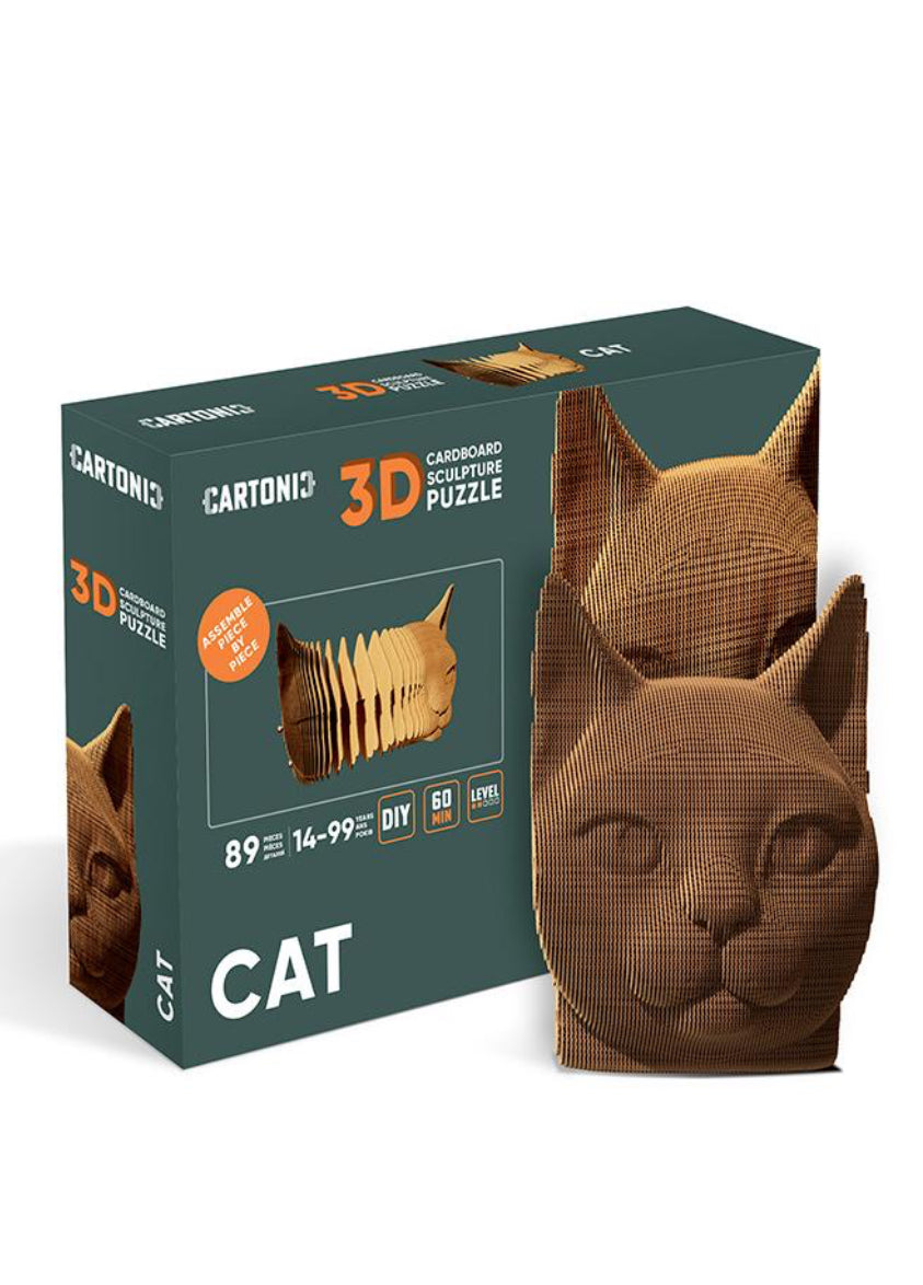 Puzzle 3D - Gato