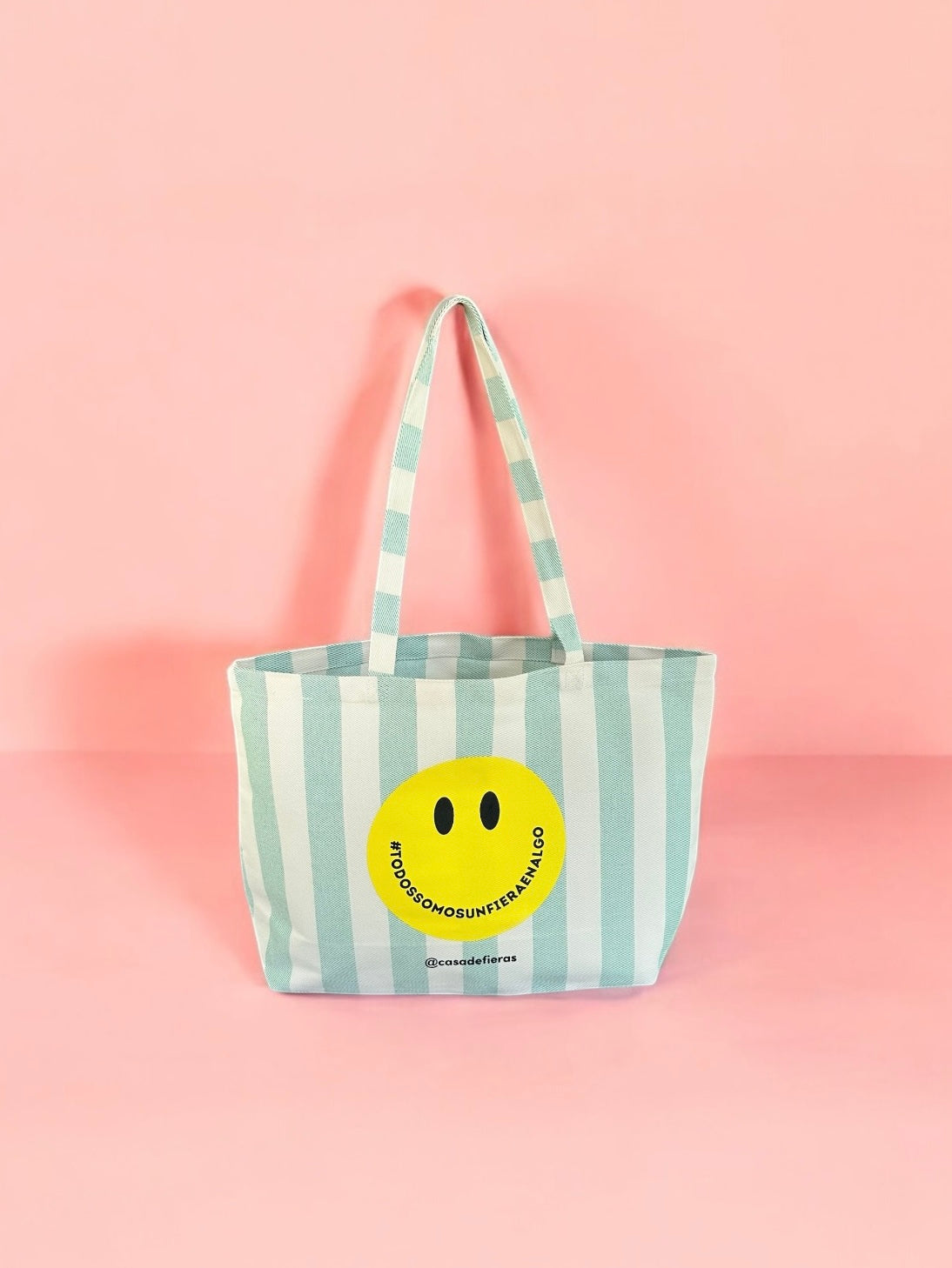 Tote rayas - Smile 