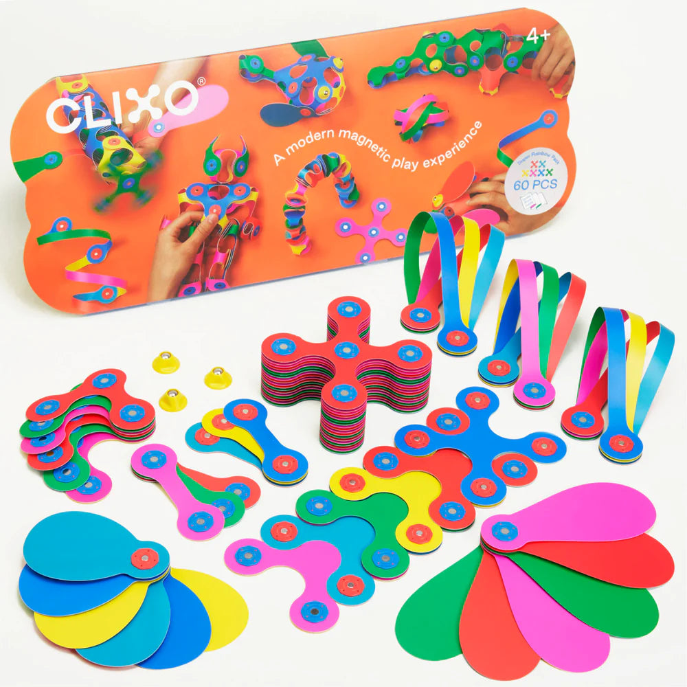 Clixo - Super Rainbow Pack (60 piezas)