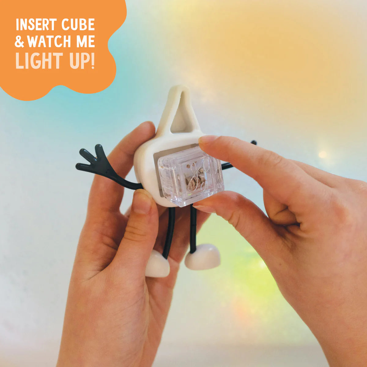 Glo Pals – Luces Sensoriales para el Baño - Set con personaje y 2 cubos