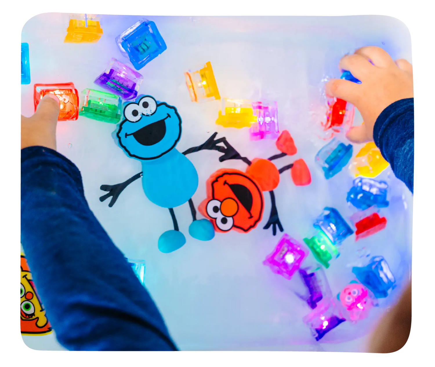 Glo Pals – Luces Sensoriales para Baño - EDICIÓN ESPECIAL BARRIO SÉSAMO