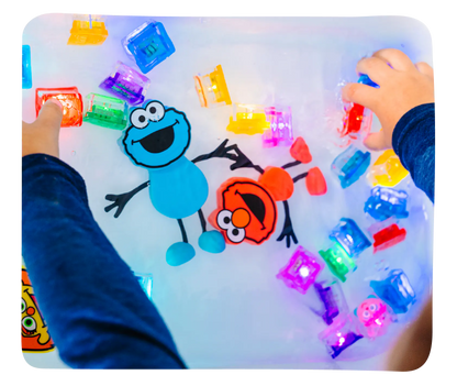 Glo Pals – Luces Sensoriales para Baño - EDICIÓN ESPECIAL BARRIO SÉSAMO