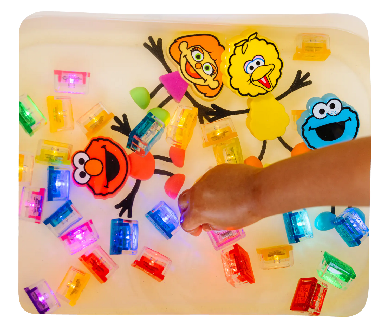 Glo Pals – Luces Sensoriales para Baño - EDICIÓN ESPECIAL BARRIO SÉSAMO