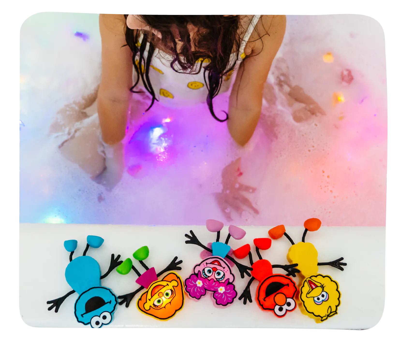 Glo Pals – Luces Sensoriales para Baño - EDICIÓN ESPECIAL BARRIO SÉSAMO