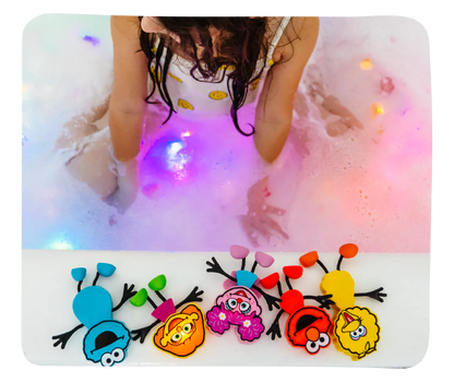 Glo Pals – Luces Sensoriales para Baño - EDICIÓN ESPECIAL BARRIO SÉSAMO