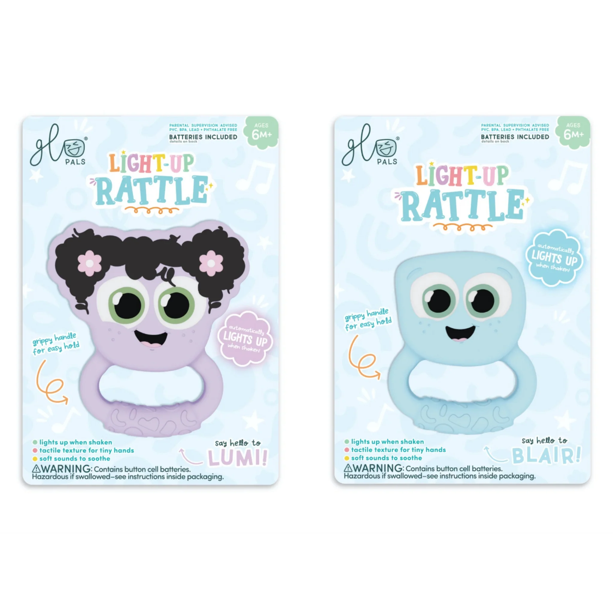 Glo Pals - Sonajero luminoso