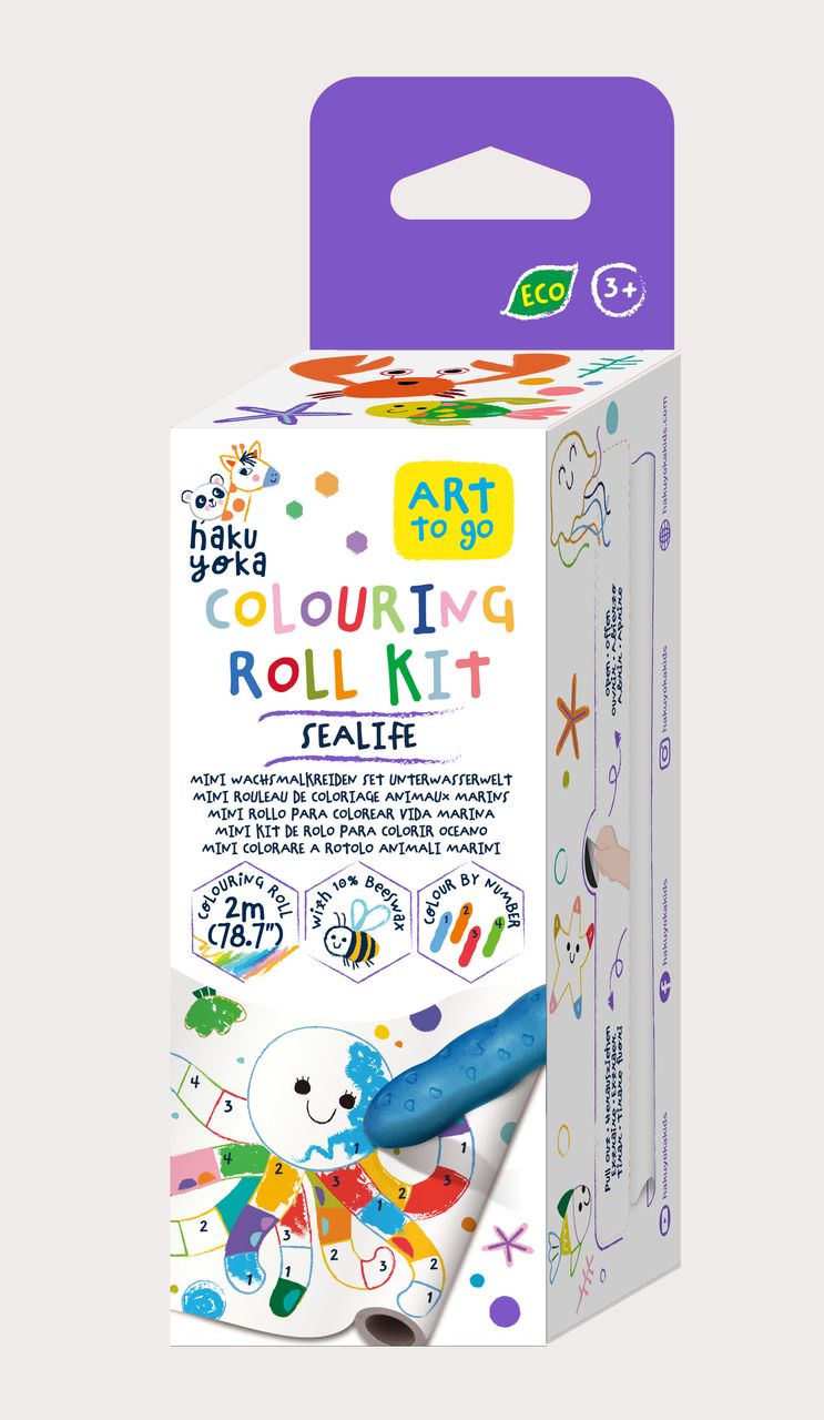 Mini rollo para colorear (varios modelos)