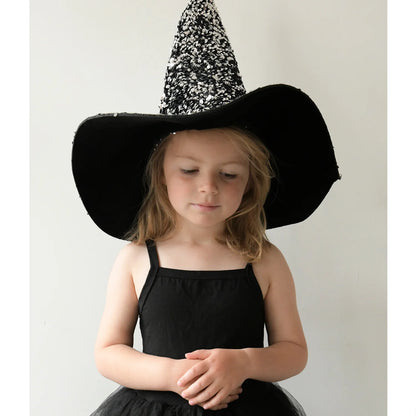 Sombrero de brujas - Terciopelo de lentejuelas