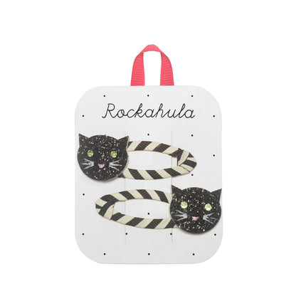 Horquillas - Gato halloween