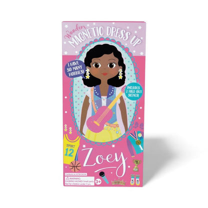 Muñeca magnética de madera - Zoey