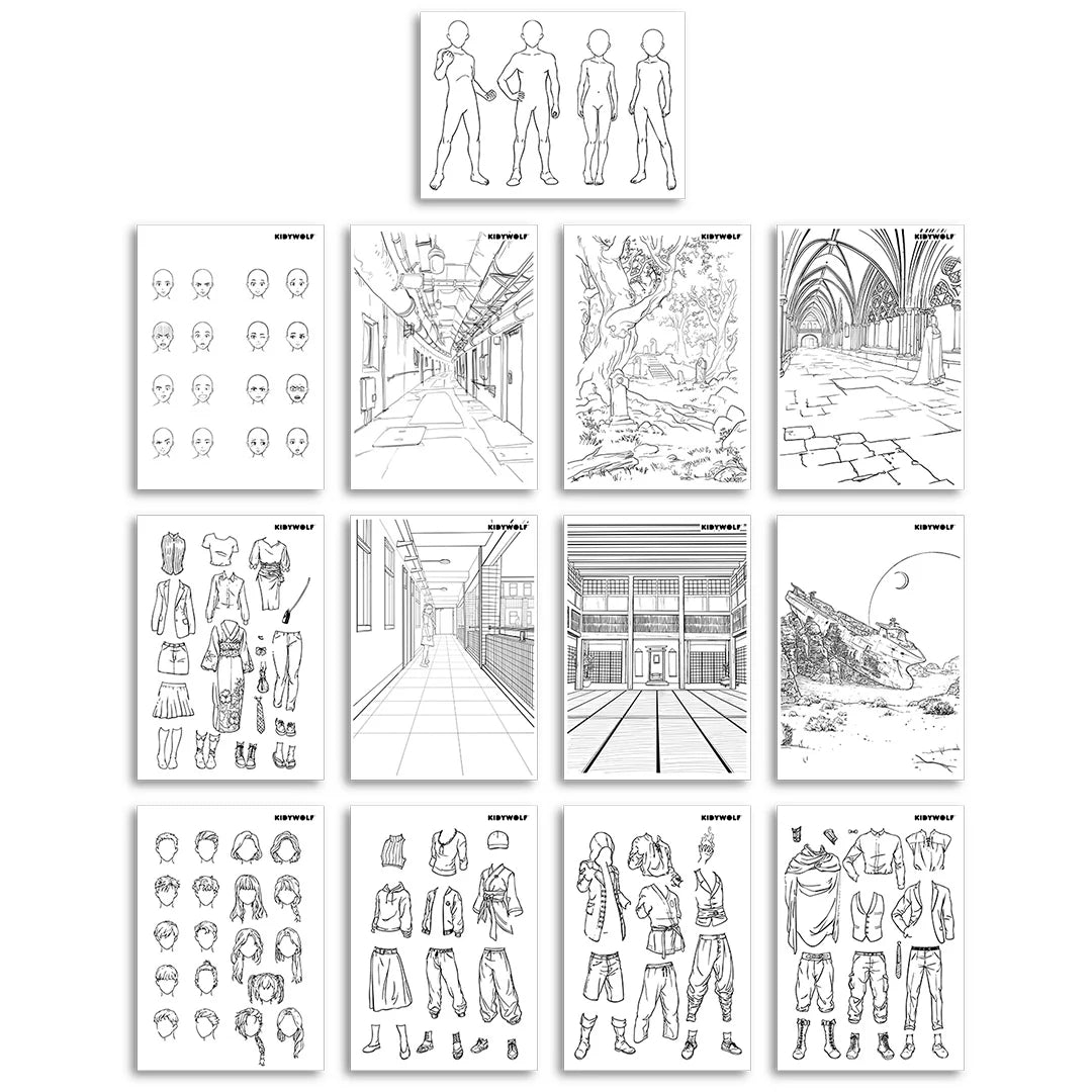 Kidydraw Pro - Pizarra LED - Ed. ESPECIAL Manga