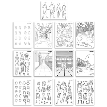 Kidydraw Pro - Pizarra LED - Ed. ESPECIAL Manga