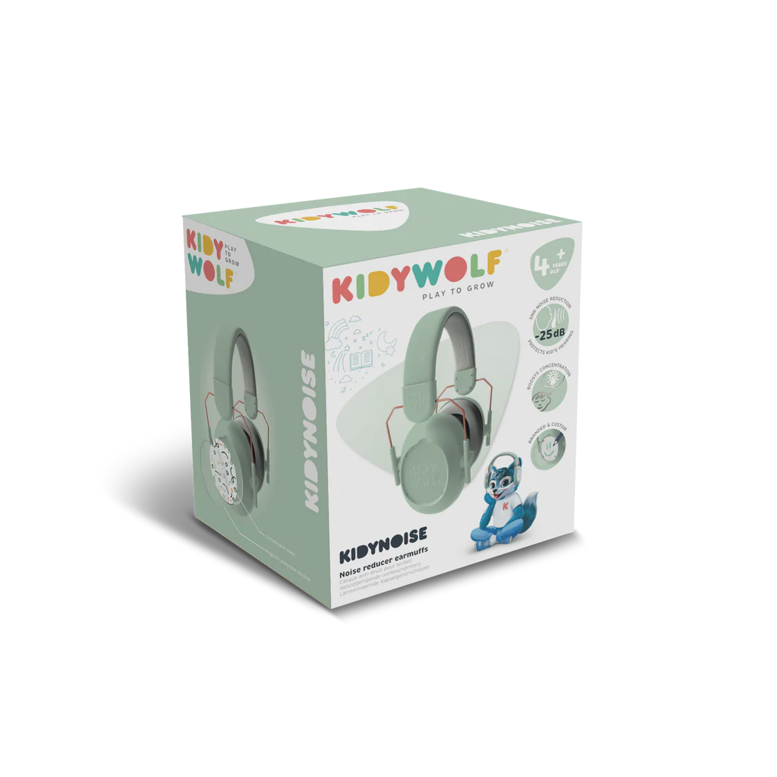 Cascos reducción de sonido - Verde (personalizables)