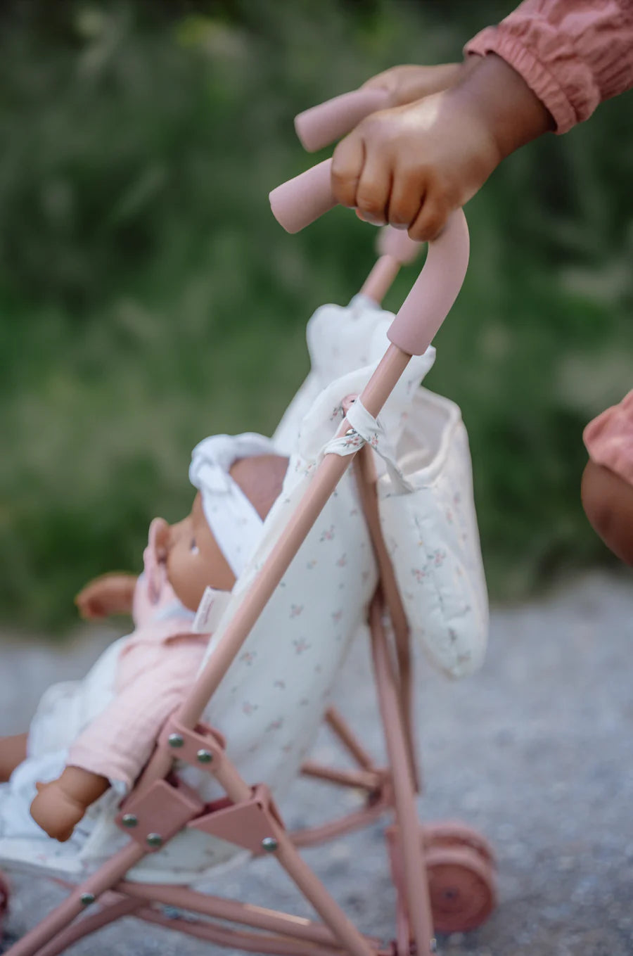 Cochecito para Muñecas - flores