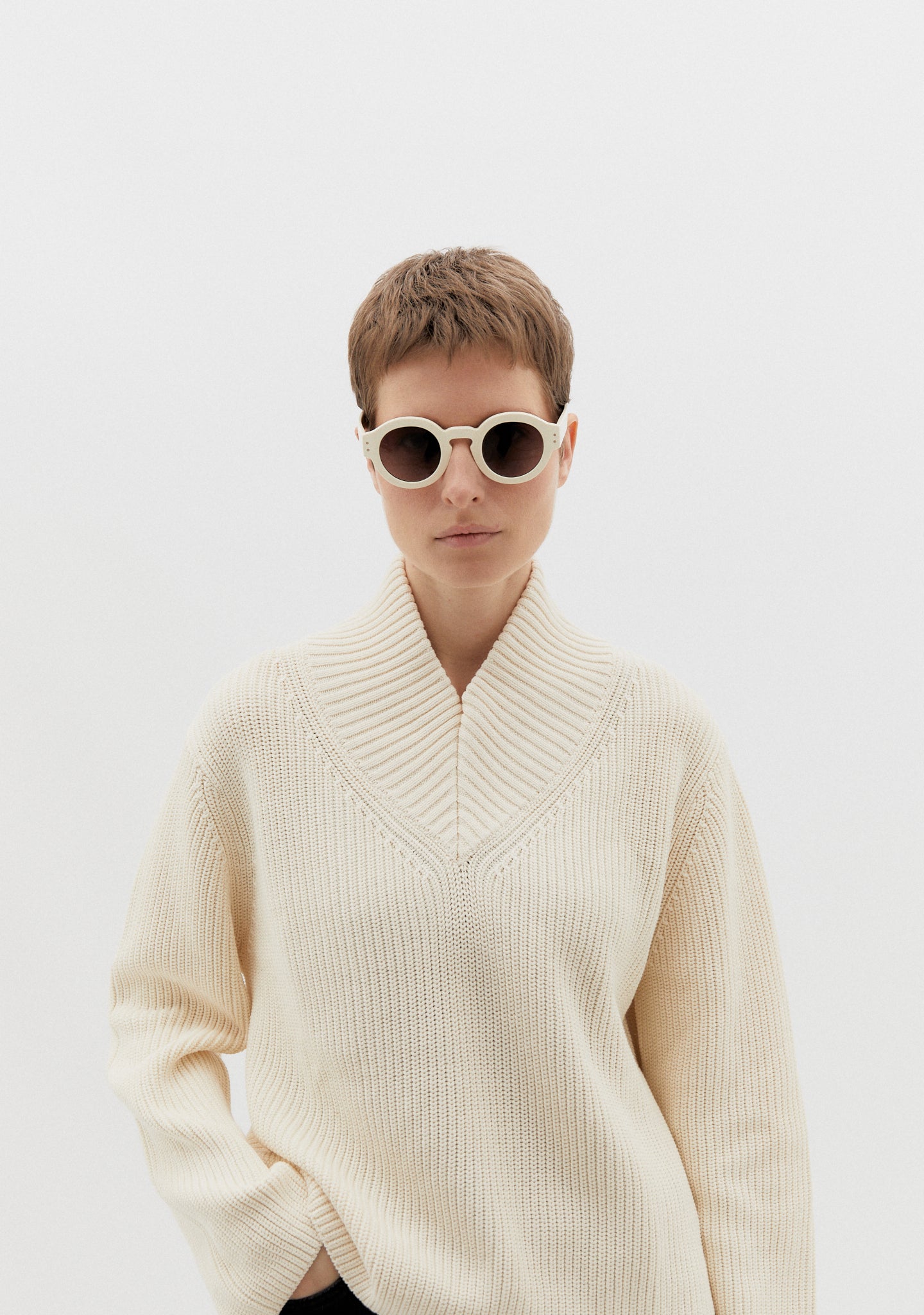 Gafas de Mujer - MARTIN - blanco crema