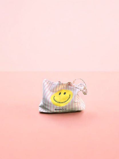 Tote rayas - Smile 