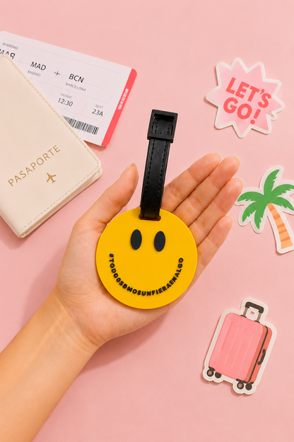 Tag Smile - identificador maleta o mochila