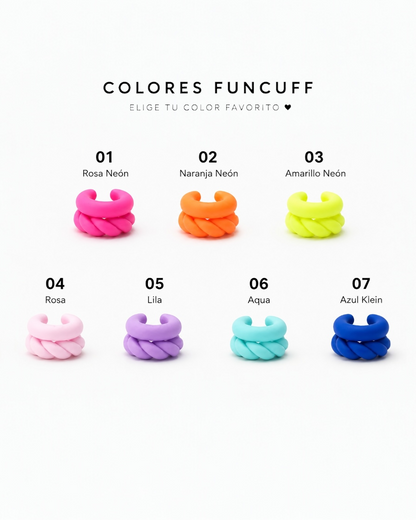 FunCuff - Earcuff modelo DUO - Casa de Fieras 