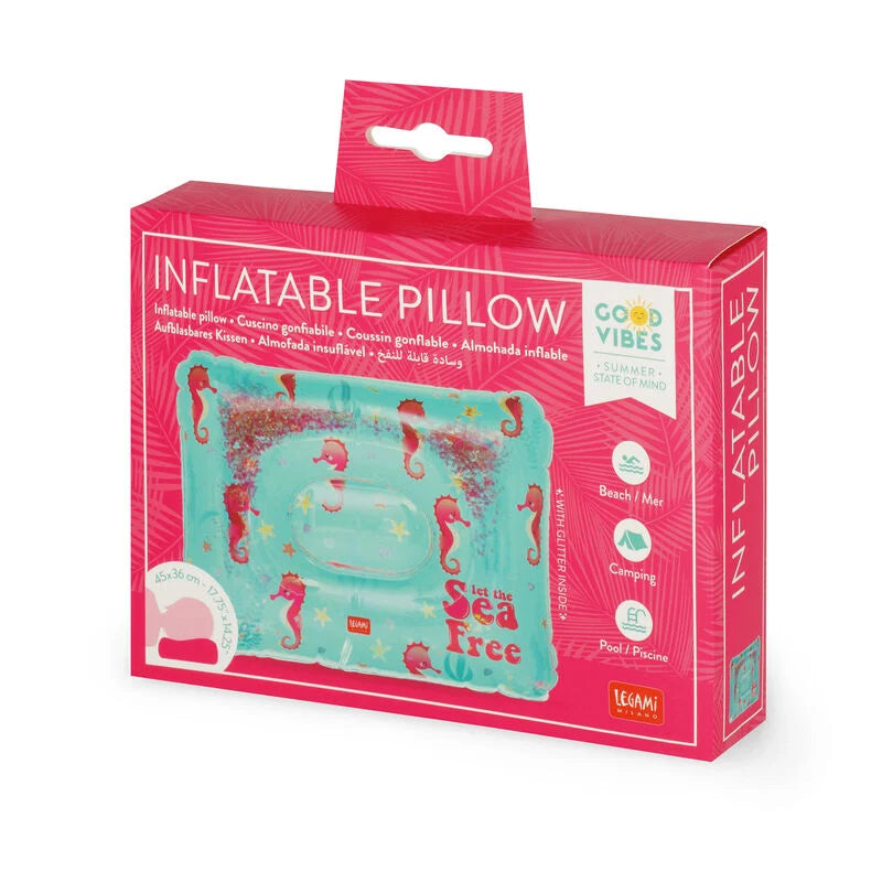 Almohada inflable - Caballito de Mar