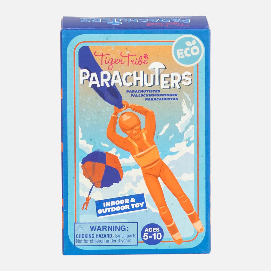 Paracaidista - Naranja y Azul