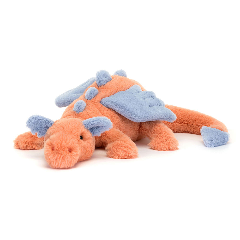 Dragón - Coral y Azul