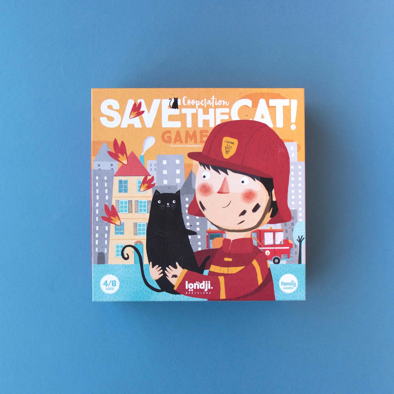 Juego cooperativo - Salva al gato