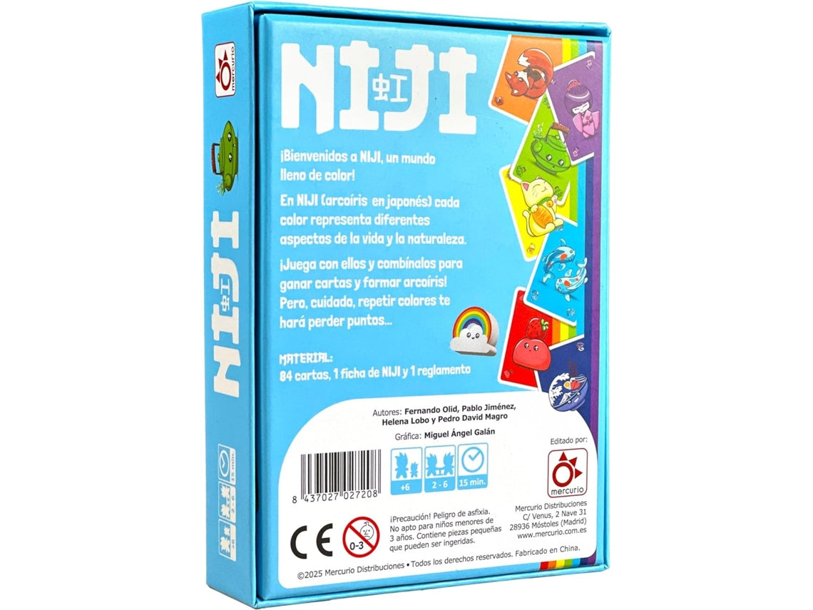 Juego de cartas - NIJI
