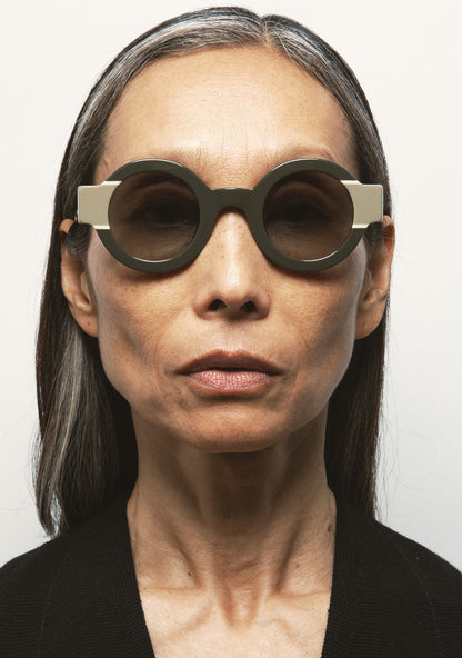 Gafas de Mujer - PATRICK - Verde oscuro + verde claro