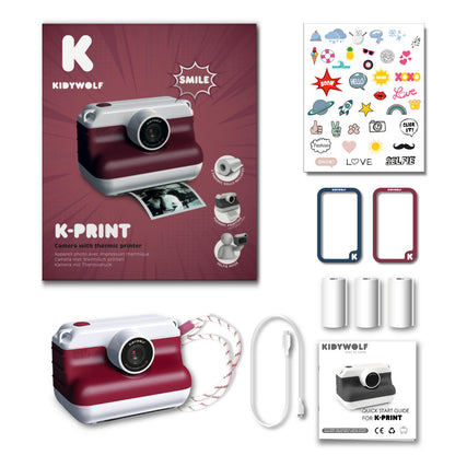Cámara instantánea ¡SIN tinta! K-print