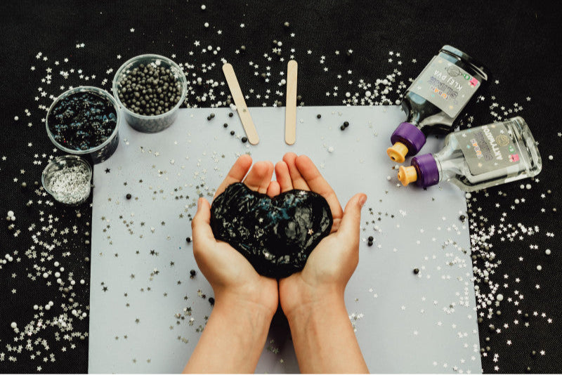 Kit DIY – Galaxy XL Slime espacial