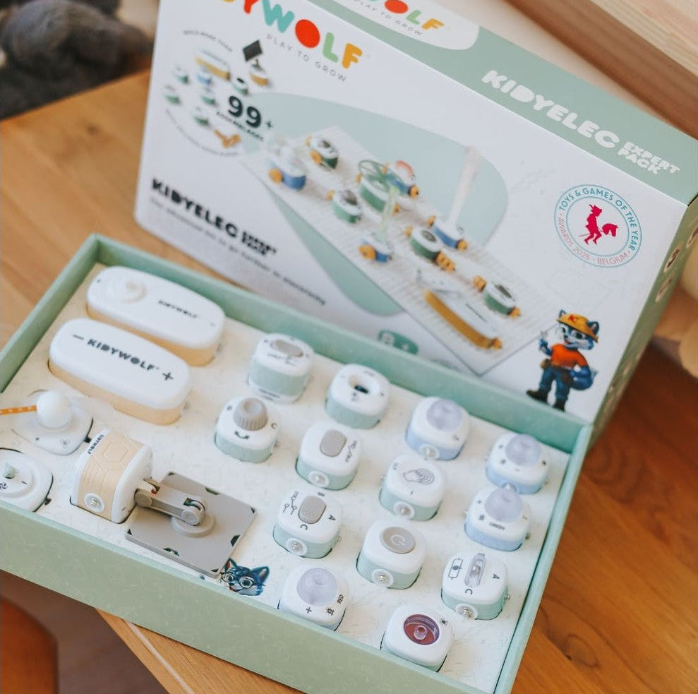 Kit circuitos eléctricos - Avanzado (18 piezas)