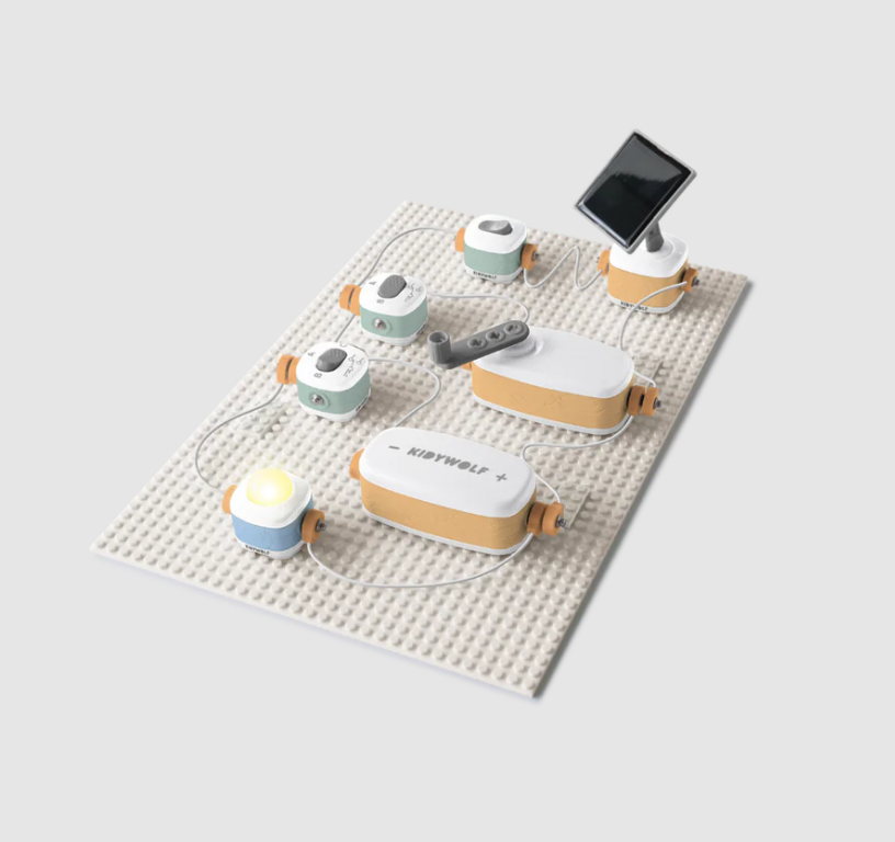 Kit circuitos eléctricos - Avanzado (18 piezas)