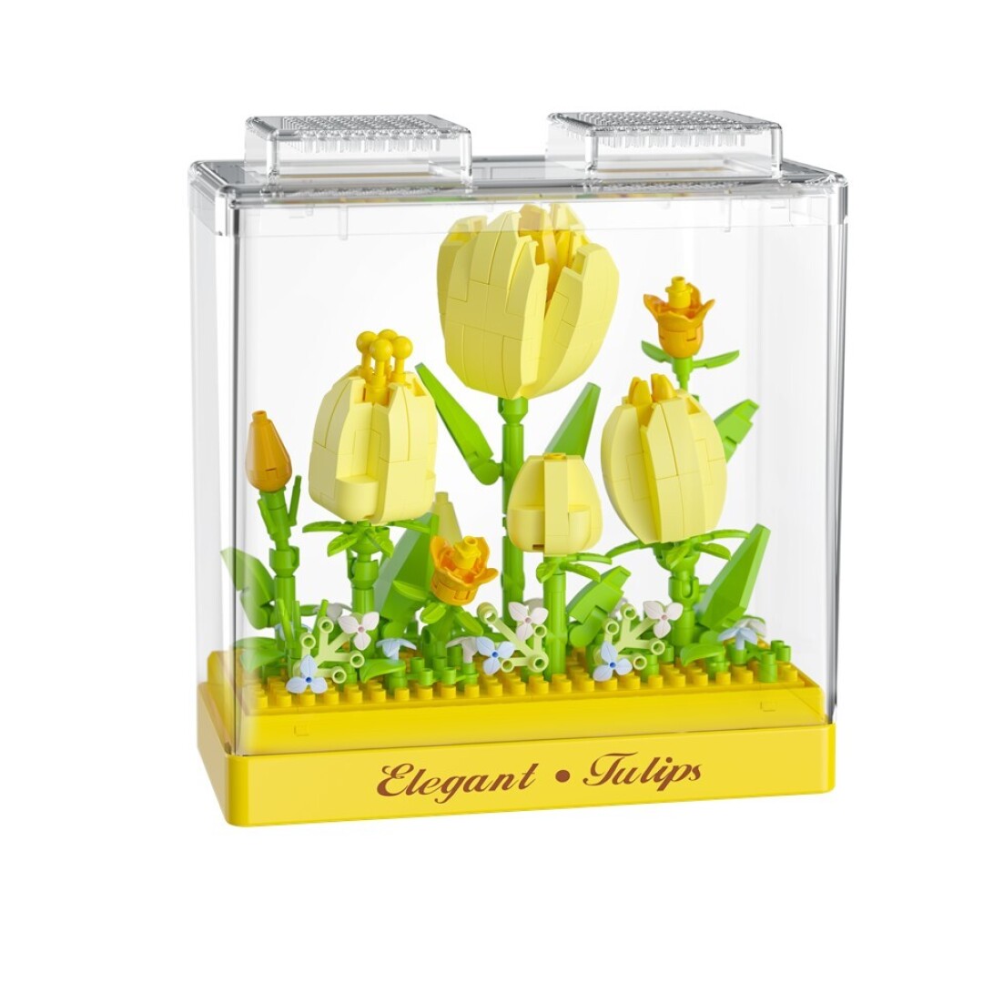 Flor fresca - Tulipán (295 piezas)