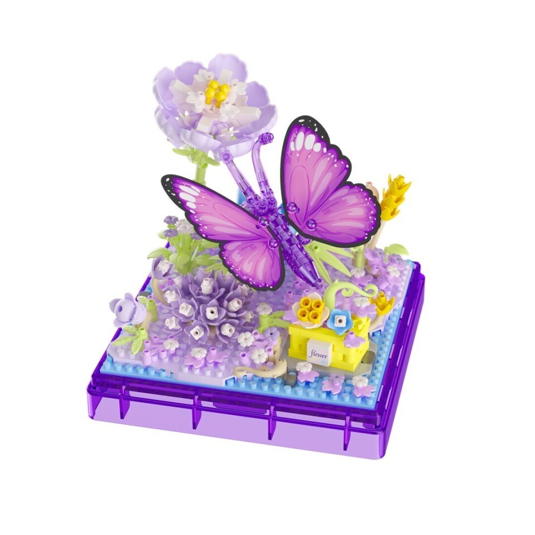 Insecto y Planta - Mariposa (471 piezas)