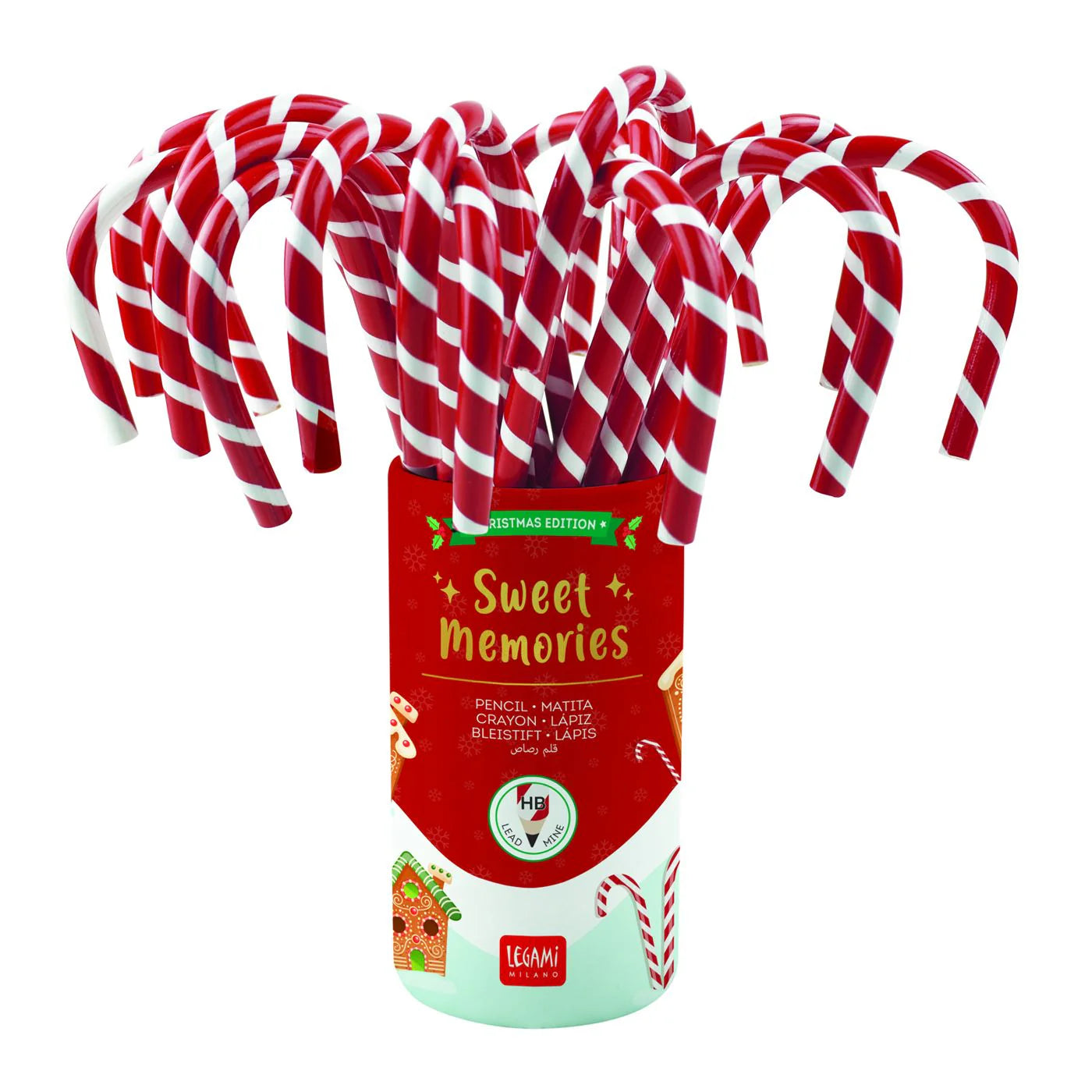 Lápiz - Bastón de caramelo